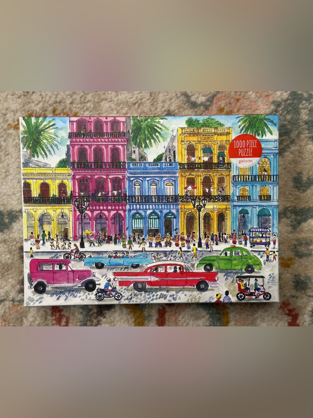 Galison Puzzle - Cuba by Micheal Storrings